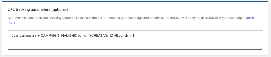 Linkedin Tracking Code